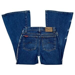 Vintage Y2K Mudd Butterfly Flare Jeans